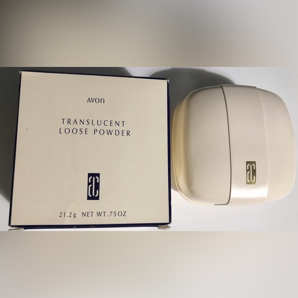 Vintage AVON translucent loose powder LIGHT MEDIUM new in box .75oz - Picture 1 of 7